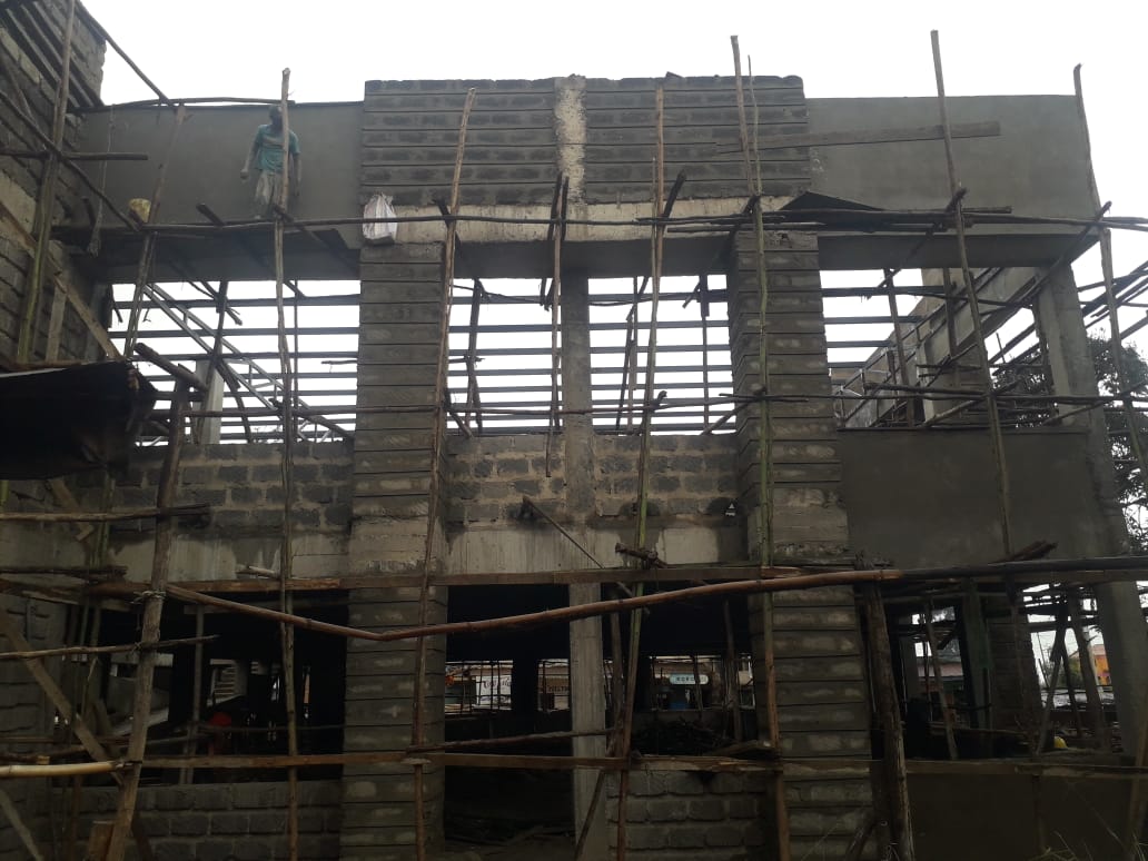 Interior work of the maisonette